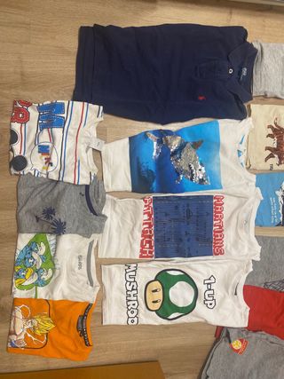 Lote ropa niño 5-6 años