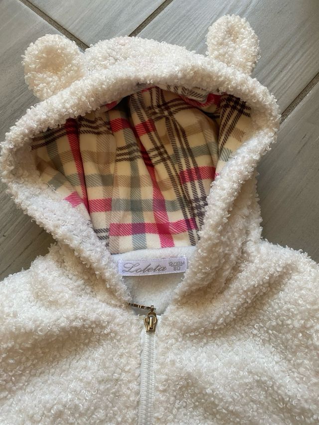 Giubbino teddy 80 cm