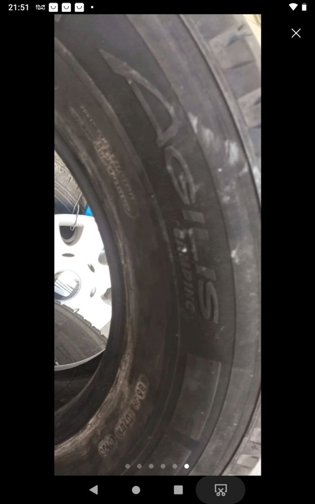 Neumáticos Michelin 225/75 R16 usados