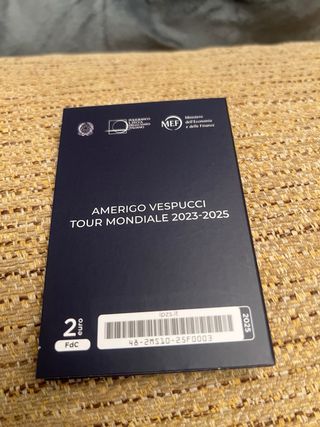 Moneda 2€ Italia Amerigo Vespucci 2025