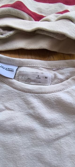 2 Sudaderas Zara Bebé Minnie-Kuromi
