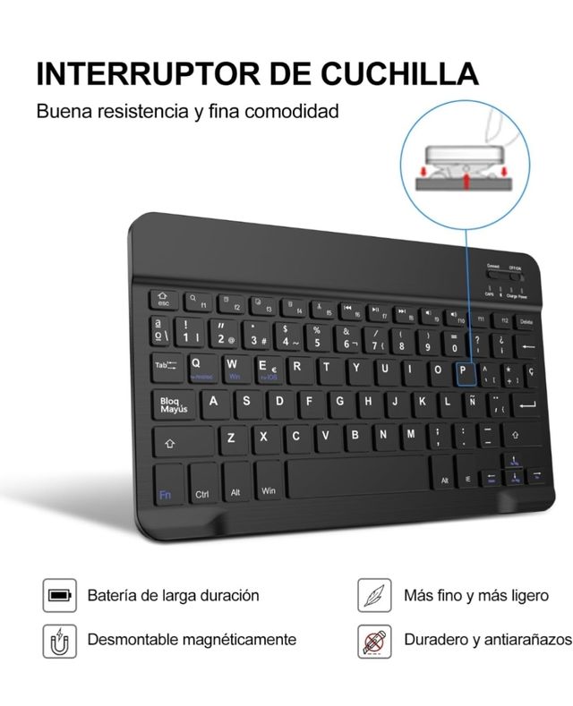 Funda teclado Samsung Galaxy Tab A8 NUEVA