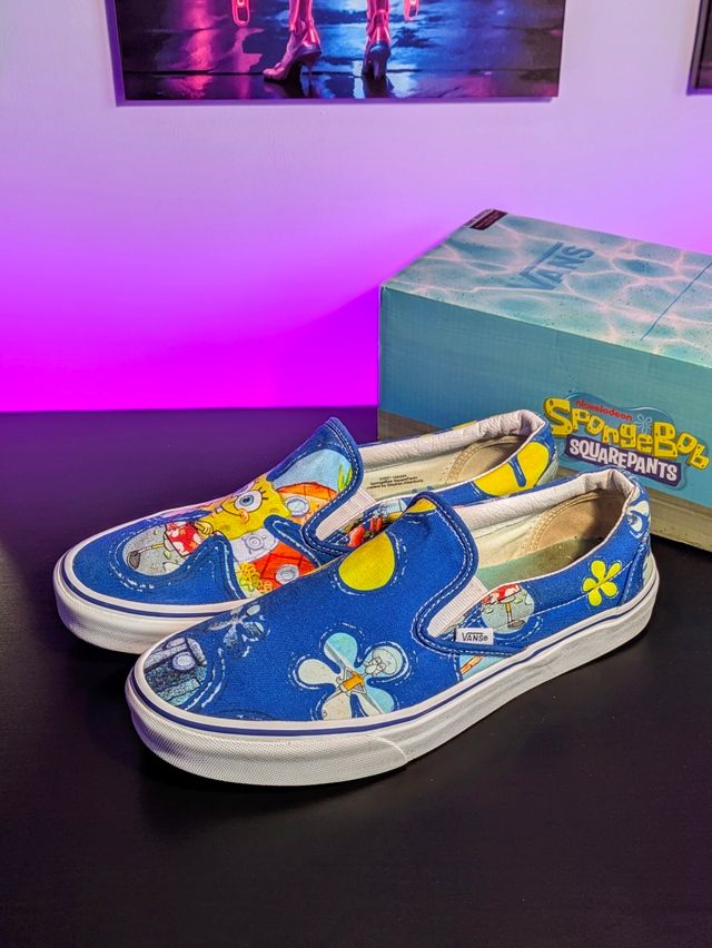 Vans x Spongebob Slip On Aloha Bob