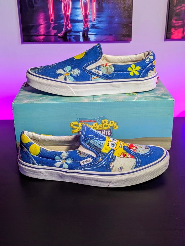 Vans x Spongebob Slip On Aloha Bob