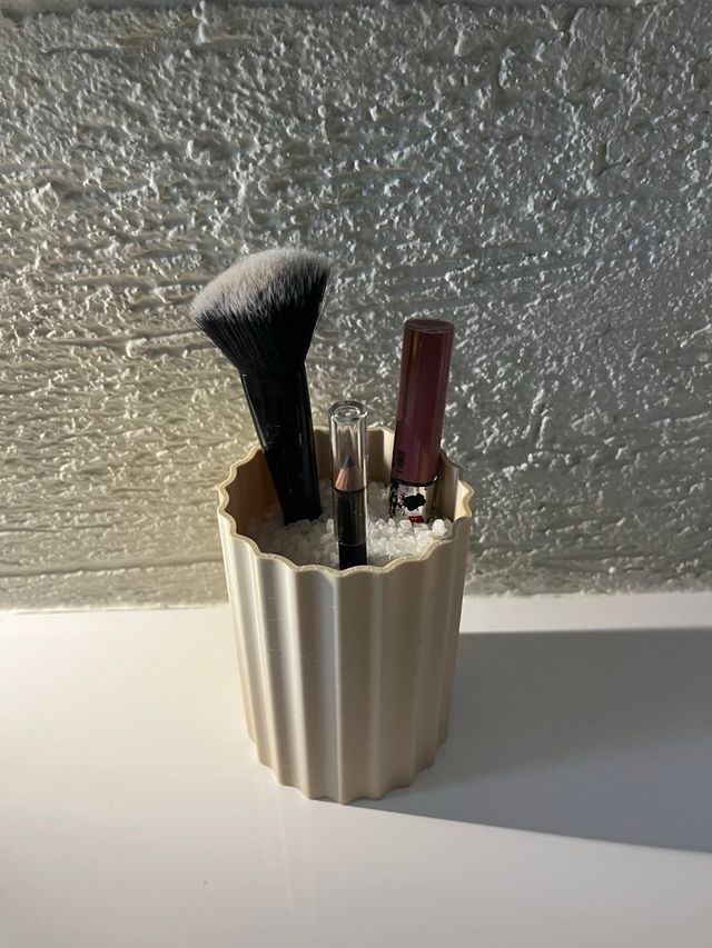 Porta trucchi/penne ondulato - stampa 3D