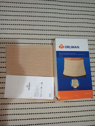 Faja abdominal ORLIMAN beige