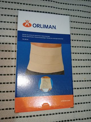 Faja abdominal ORLIMAN beige
