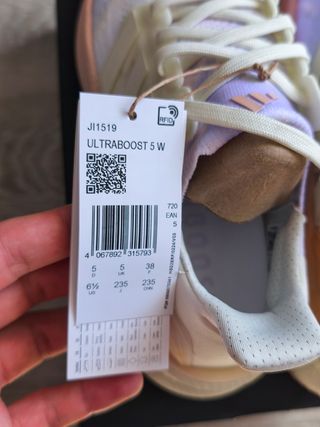 Adidas Ultraboost 5 Zapatillas - talla 38