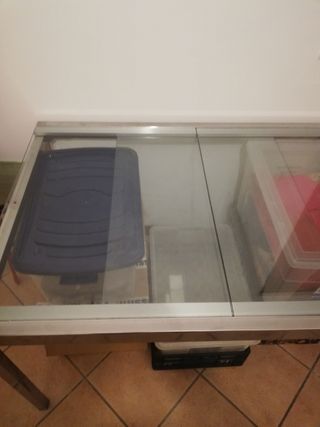 Tavolo GLIVARP IKEA - Trasparente 125/188x85 cm