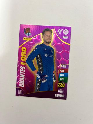 Cromo Remiro - Guantes de Oro