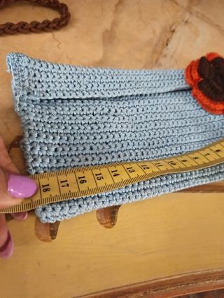 Pochette uncinetto fatta a mano