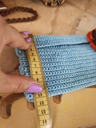Pochette uncinetto fatta a mano