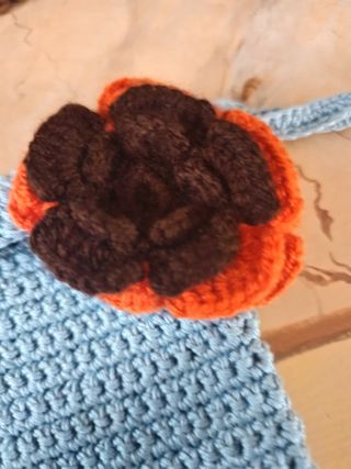 Pochette uncinetto fatta a mano