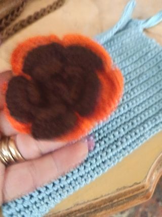 Pochette uncinetto fatta a mano