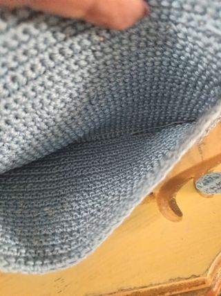 Pochette uncinetto fatta a mano