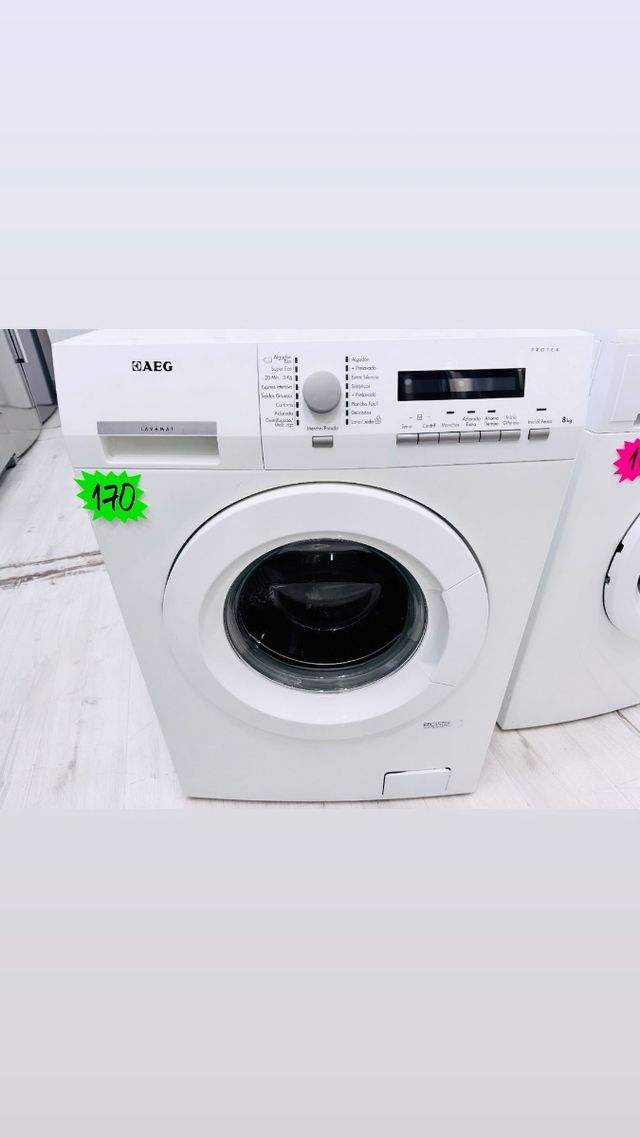 LAVADORA AEG 8 KG 1200 RPM A+++