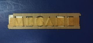 LETRAS ADHESIVAS ORIGINALES MEGANE NUEVAS