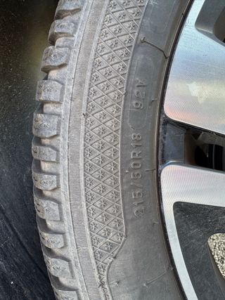 Cerchi VW 215/50 R18 - Gomme invernali