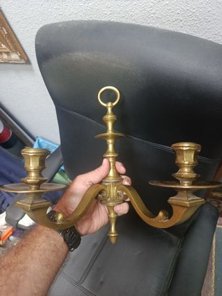 Aplique bronce años 30