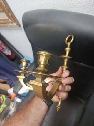 Aplique bronce años 30