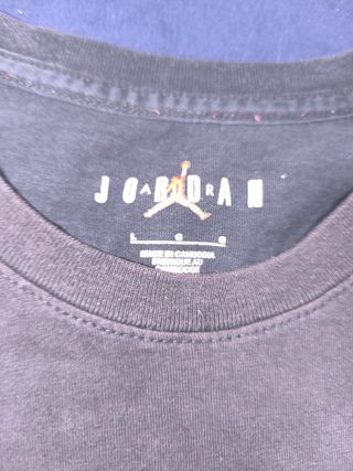 Camiseta Jordan negra