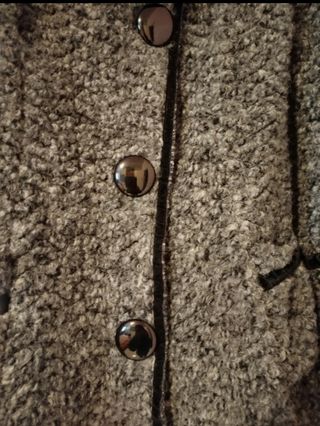 Cappotto grigio donna - caldo e morbido