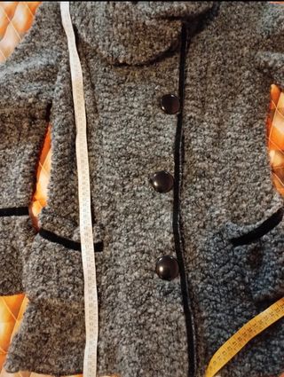 Cappotto grigio donna - caldo e morbido