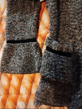 Cappotto grigio donna - caldo e morbido