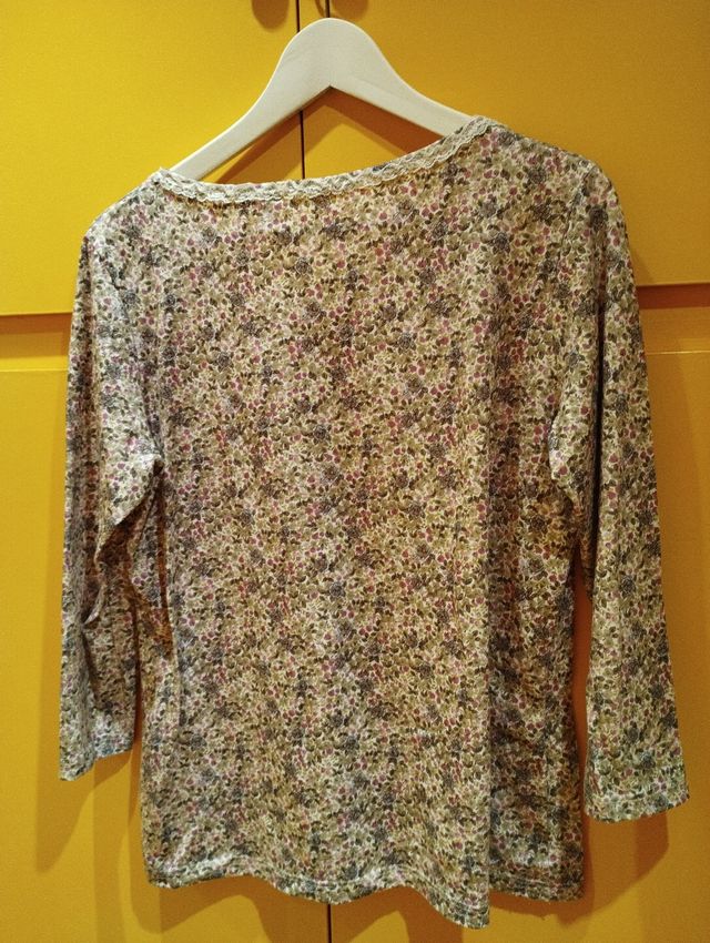 Jersey Punto Roma flores