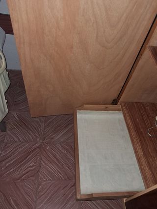 Armario vintage madera 128x52x184