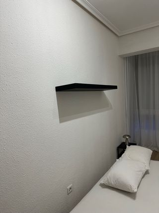 Balda Estante Lack Ikea Negro