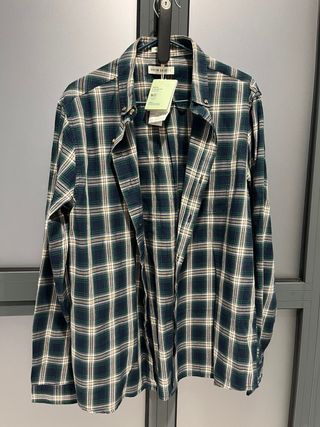 Camisa de cuadros verdes. Solo envio