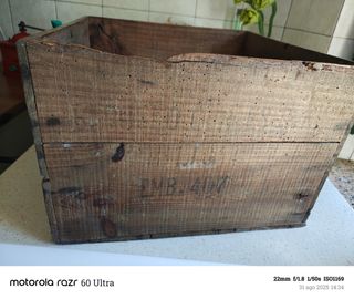 Caja madera antigua QUINADO
