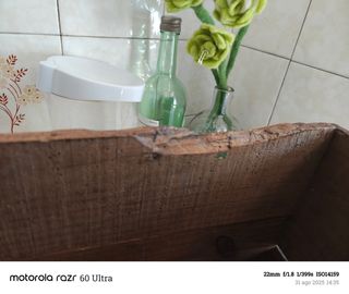 Caja madera antigua QUINADO