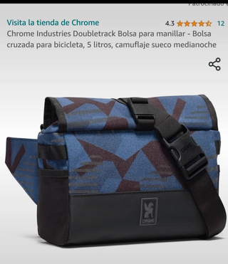 Bolsa manillar Chrome - NUEVA