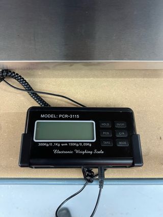 Báscula industrial PCR-3115 - 300kg