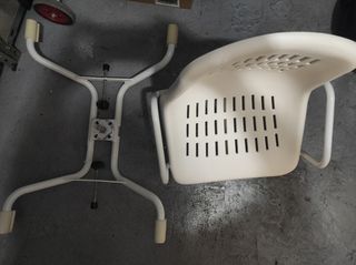 Silla de baño adulto - Blanca