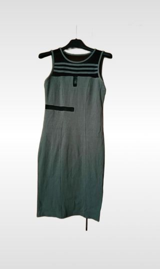 Abito grigio donna elegante