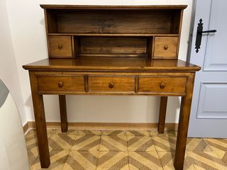 Escritorio madera maciza antiguo