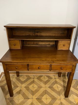 Escritorio madera maciza antiguo