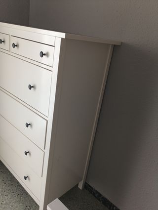 Cómoda IKEA blanca - 6 cajones