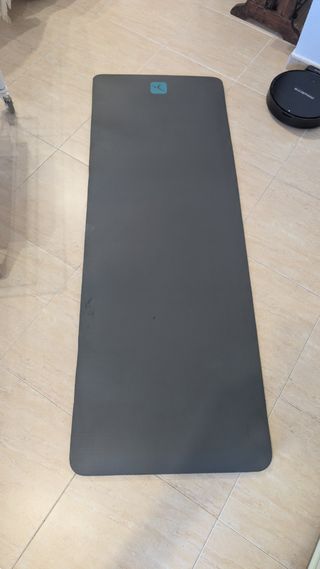 Esterilla yoga + mancuernas