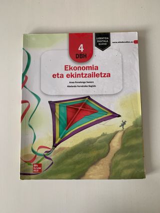 Ekonomia eta ekintzailetza 4.º ESO - Euskadi