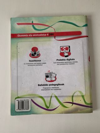 Ekonomia eta ekintzailetza 4.º ESO - Euskadi