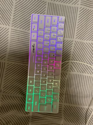 Teclado HKSJ Blanco - 61 Teclas