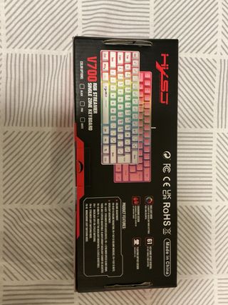 Teclado HKSJ Blanco - 61 Teclas