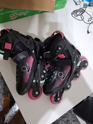Patines línea niña - Rosa-Negro
Maraca Runfit