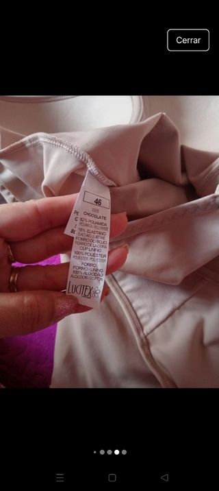 Body faja moldeador Lucitex Lingerie XXXL