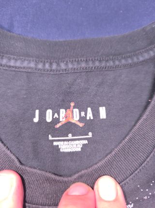 Camiseta Jordan negra Air Jordan
