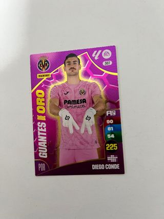 Cromo Diego Conde - G. Oro